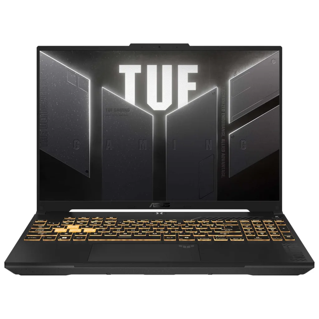 لپ تاپ 16 اینچی ایسوس مدل TUF Gaming F16 FX607VU-RL106-Core i7 13620H-RTX4050 6GB-16GB DDR5 4800MHz-512GB SSD-FHD 144Hz