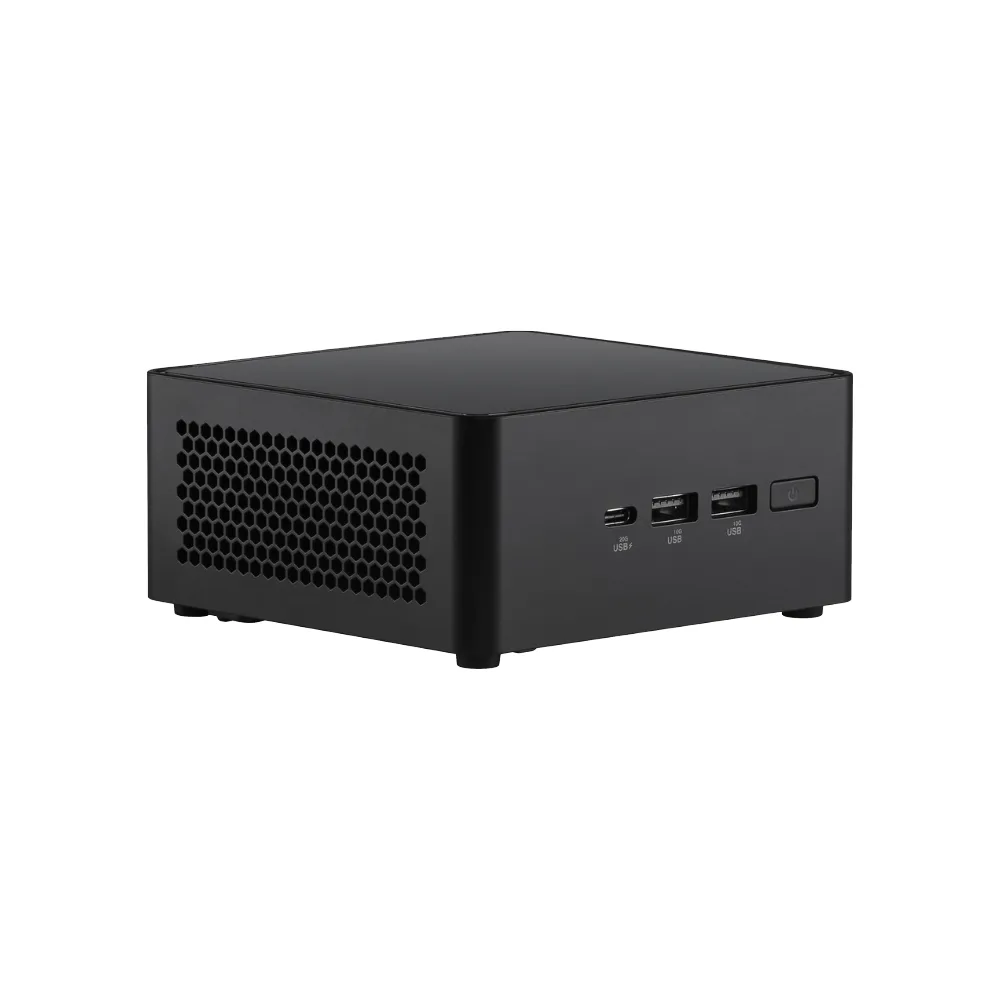 کامپیوتر کوچک ایسوس مدل NUC14RVHi3 با پردازنده Core 3 Core 3-100U حافظه SSD با ظرفیت 512 گیگابایت رم DDR5 با ظرفیت هشت گیگابایت پردازنده گرافیکی Intel