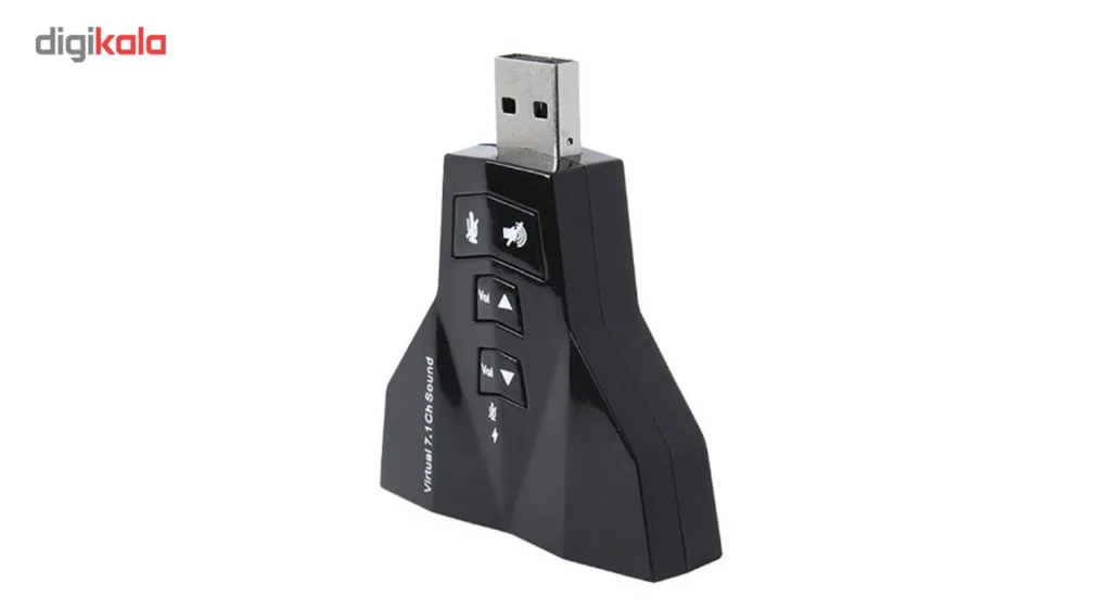 کارت صدا USB مدل Virtual 7.1
