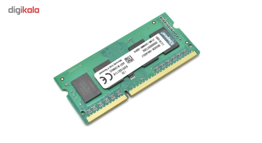 رم لپ تاپ کینگستون مدلDDR3 1600S MHz CL11 ظرفیت 4 گیگابایت