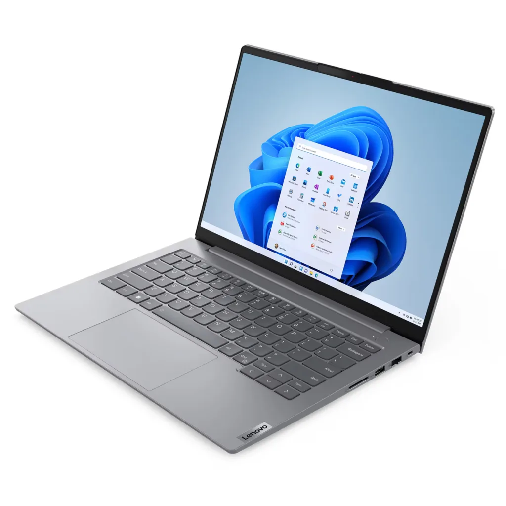 لپ تاپ 14 اینچی لنوو مدل ThinkBook 14 G6 IRL-i5 13420H-8GB DDR5-512GB SSD-IPS-Backlit-Fingerprint به همراه کیف
