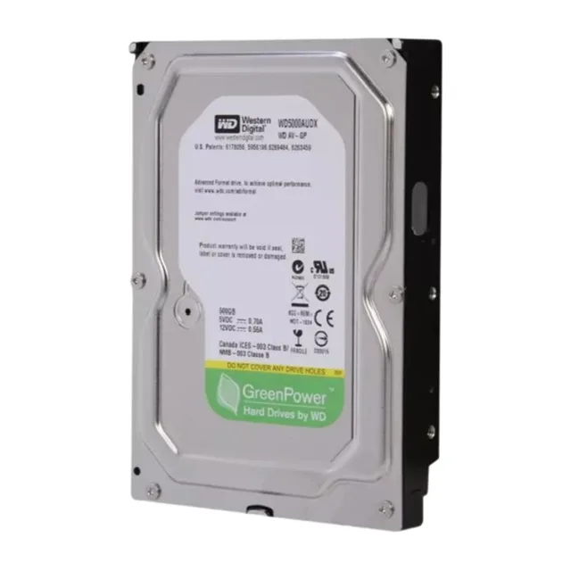 هارددیسک اینترنال وسترن دیجیتال مدل Green Power ظرفیت 500 گیگابایت