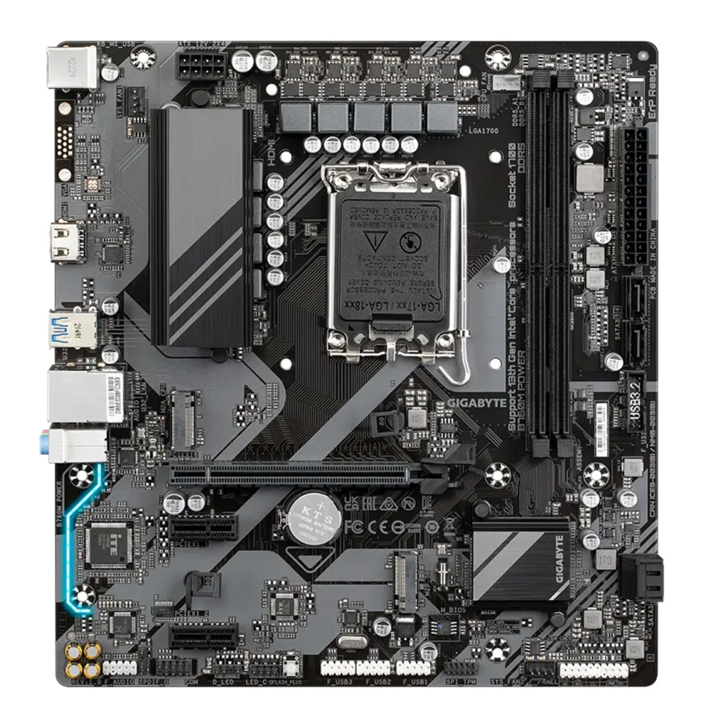 مادربرد گیگابایت مدل B760M POWER rev. 1.0