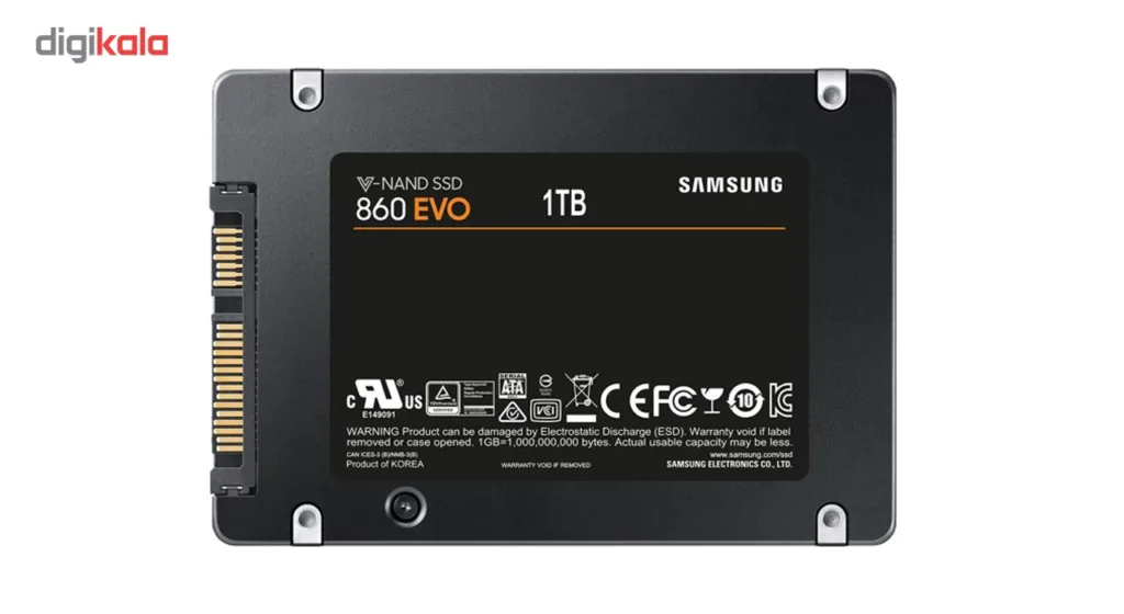 اس اس دی سامسونگ مدل 860 Evo ظرفیت 1 ترابایت