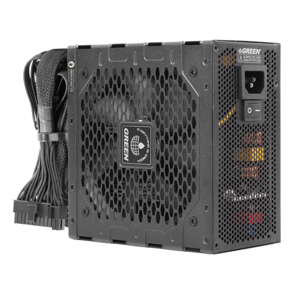 منبع تغذیه کامپیوتر گرین مدل GP800A-GED