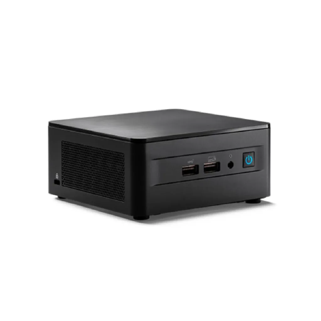 کامپیوتر کوچک ایسوس مدل NUC13ANHH5 با پردازنده Core i5 13420H حافظه SSD با ظرفیت 1 ترابایت رم DDR4 با ظرفیت 16 گیگابایت پردازنده گرافیکی Intel