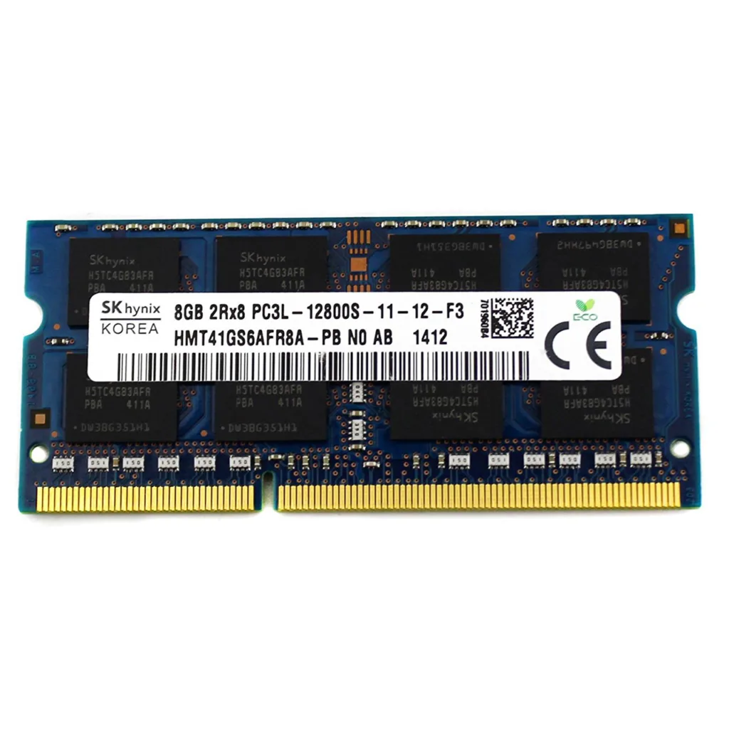رم لپ تاپ اس کی هاینیکس مدل 1600 DDR3L PC3L 12800S MHz ظرفیت 8 گیگابایت