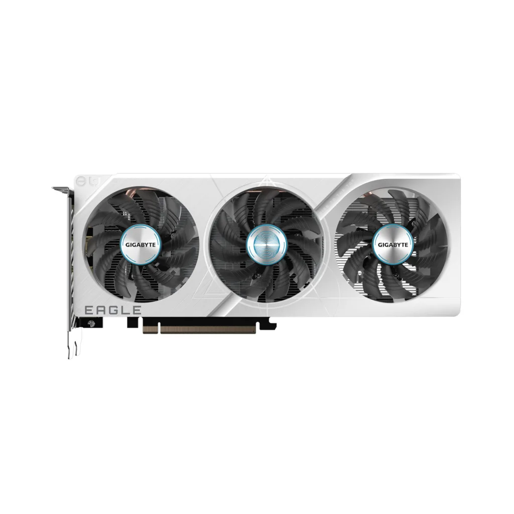کارت گرافیک مبتنی بر NVIDIA گیگابایت مدل GeForce RTX 4060 EAGLE OC ICE 8G