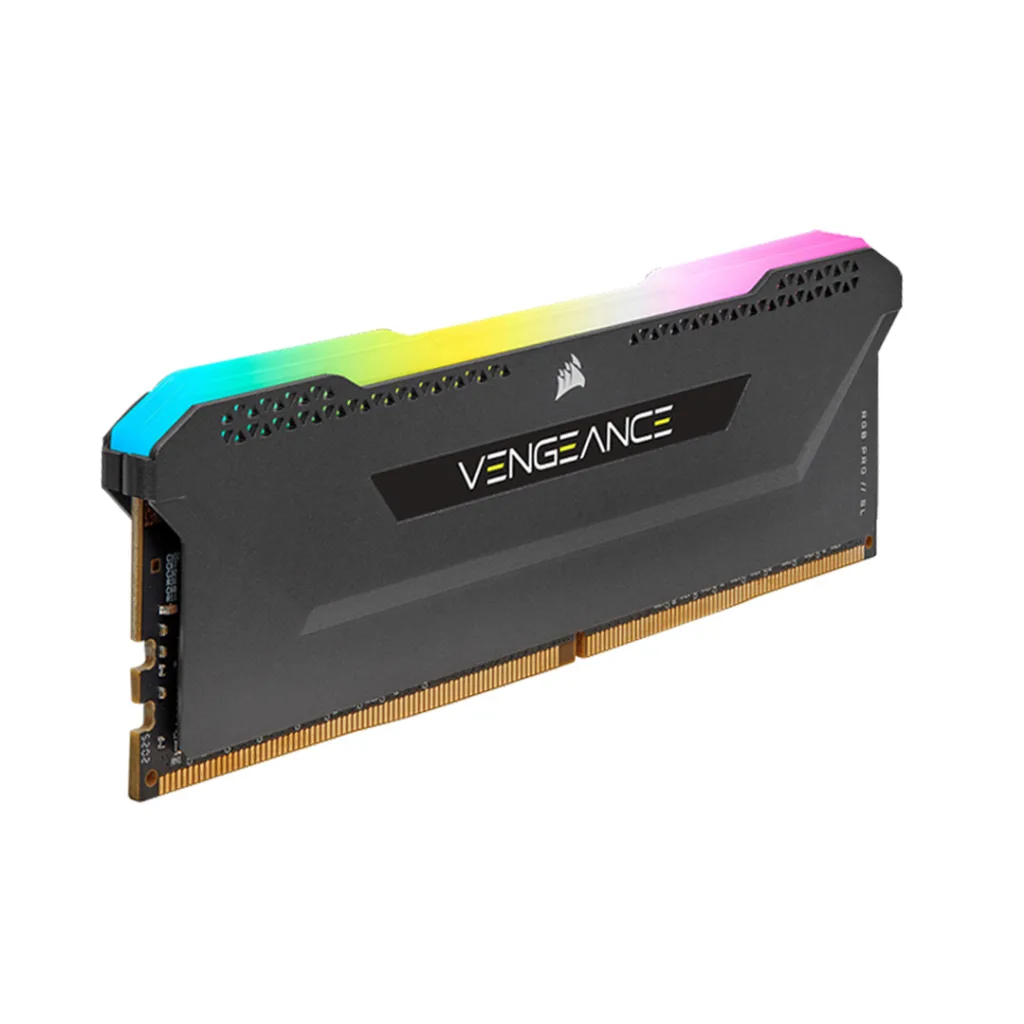 رم کامپیوتر DDR4 تک کاناله 3200 مگاهرتز کورسیر مدل Veangence RGB PRO SL ظرفیت 8 گیگابایت