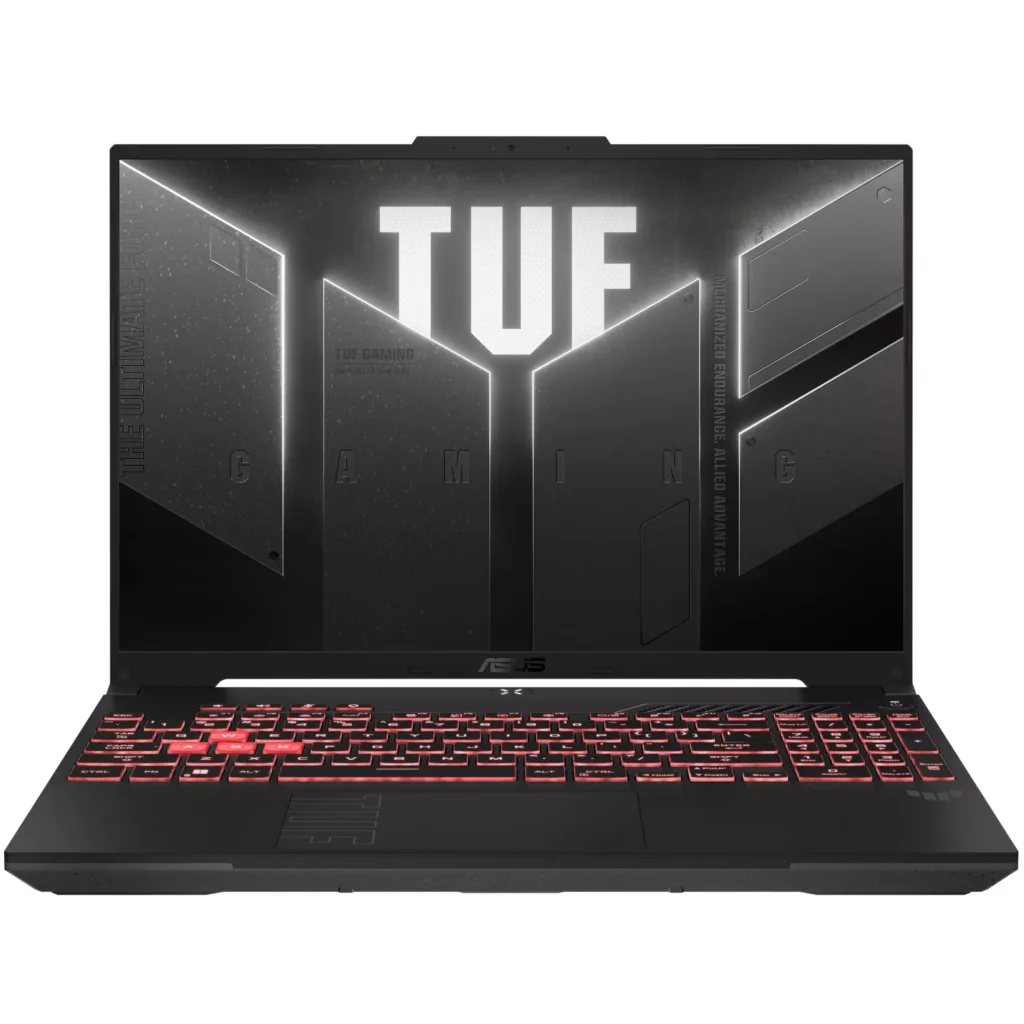 لپ تاپ 16 اینچی ایسوس مدل TUF Gaming A16 FA607NUG-WH73-R7 7445HS-RTX4050 6GB-16GB DDR5 5600MHz-512GB SSD-FHD 144Hz-W
