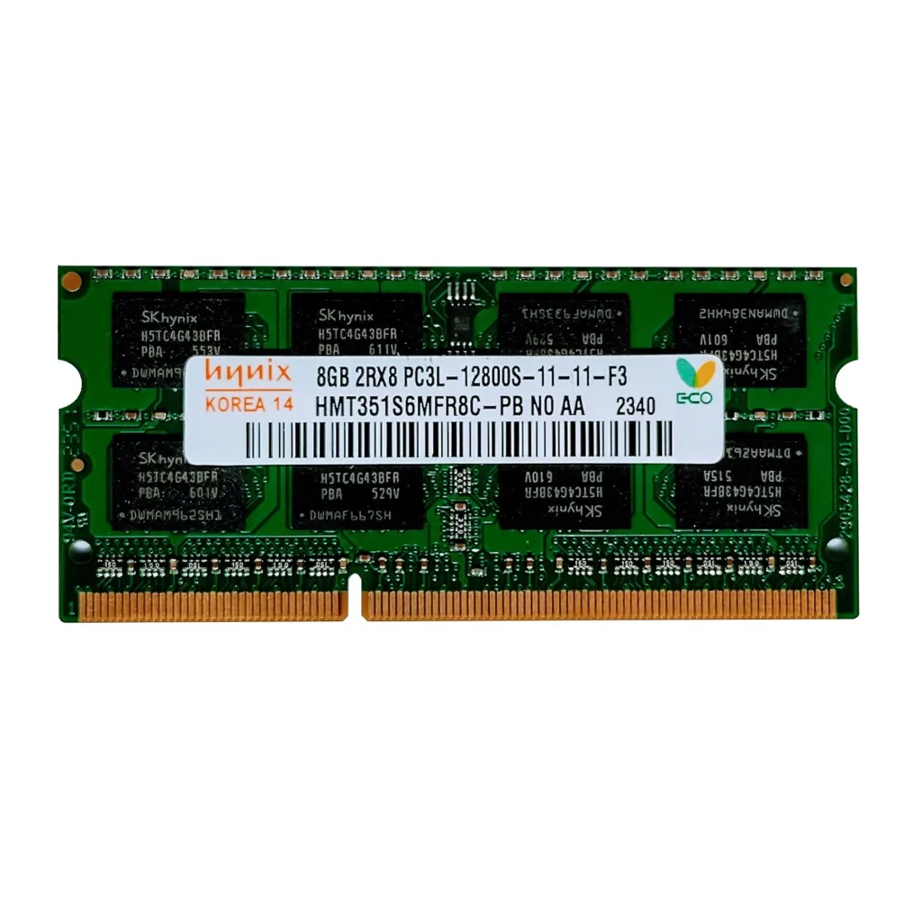 رم لپ تاپ DDR3 تک کاناله 1600 مگاهرتز CL11 هاینیکس مدل PC3L-12800U ظرفیت 8 گیگابایت