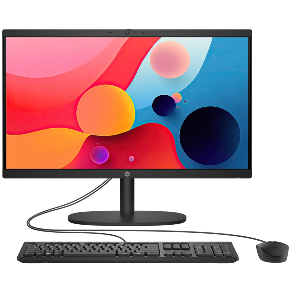 کامپیوتر همه کاره 21.5 اینچ اچ‌ پی مدل DG0013nh با پردازنده Core i3 N300 رم 8 گیگابایت از نوع DDR5 حافظه داخلی 512 گیگابایت SSD کارت گرافیک UHD Graphics (integrated) نمایشگر از نوع VA