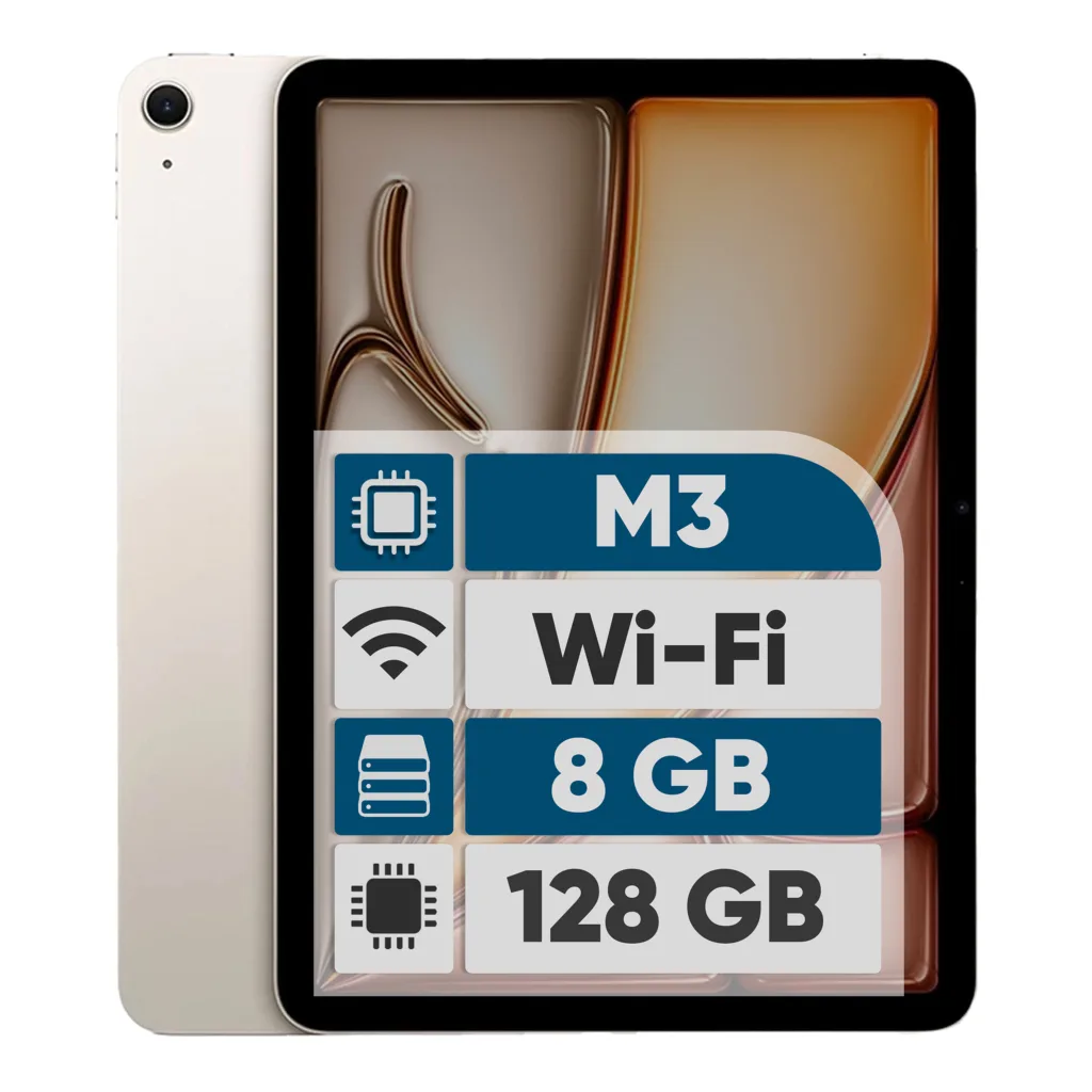 تبلت 13 اینچ اپل مدل iPad Air 13 2025 M3 Wi-Fi ظرفیت 128 گیگابایت و رم 8 گیگابایت