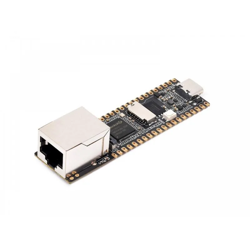 کامپیوتر کوچک مدل Luckfox Pico Plus با پردازنده Cortex RV1103 حافظه FLASH با ظرفیت 128 مگابایت رم DDR2 با ظرفیت 64 مگابایت پردازنده گرافیکی Rockchip