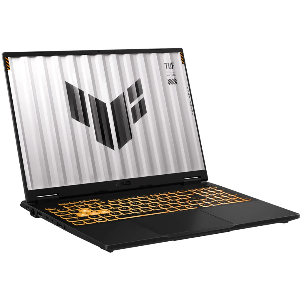 لپ تاپ 16 اینچی ایسوس مدل TUF Gaming F16 FX608JMR-F16I75060-i7 14650HX-RTX5060 8GB-32GB DDR5 5600MHz-1TB SSD-FHD 165Hz-W