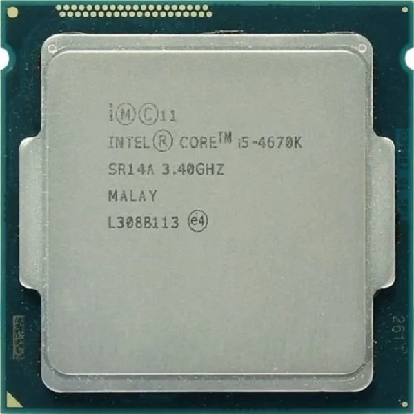 پردازنده مرکزی اینتل سری Haswell مدل Core i5-4670K تری