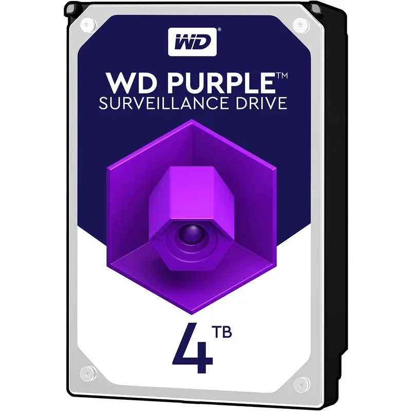 هارد دیسک اینترنال وسترن دیجیتال با رابط SATA مدل WD 4TB Purple 128MB SATA 6gb/s ظرفیت 4 ترابایت
