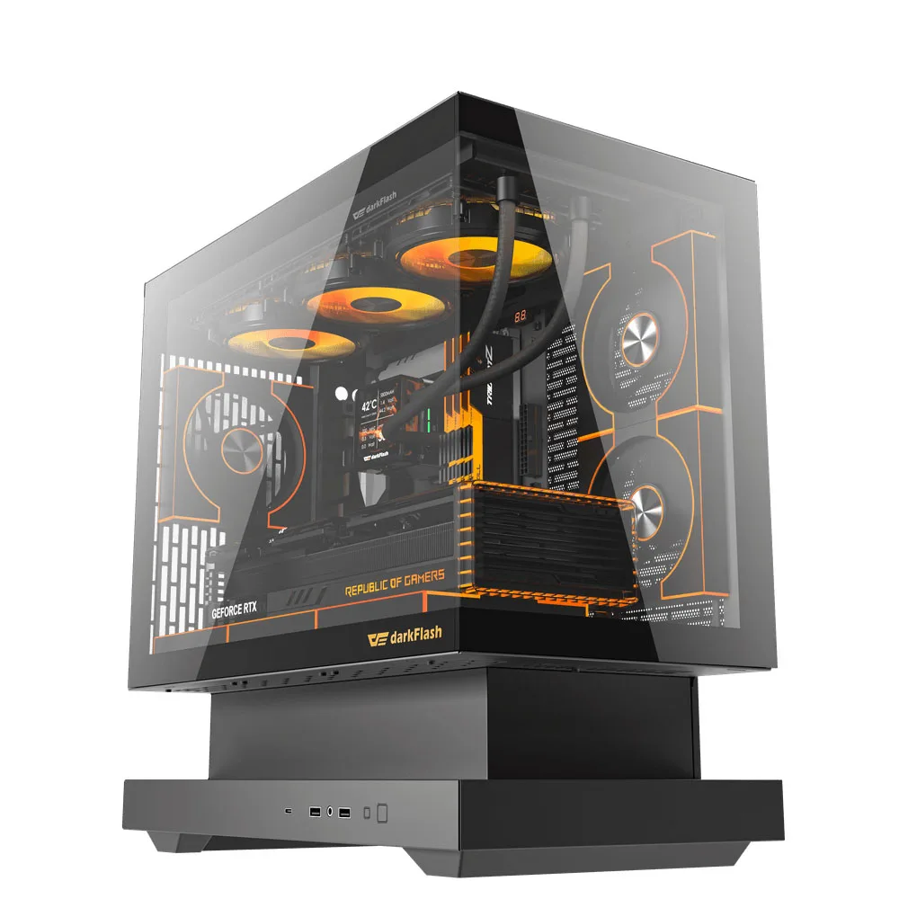 کیس کامپیوتر گیمینگ دارک فلش مدل FLOATRON F1
