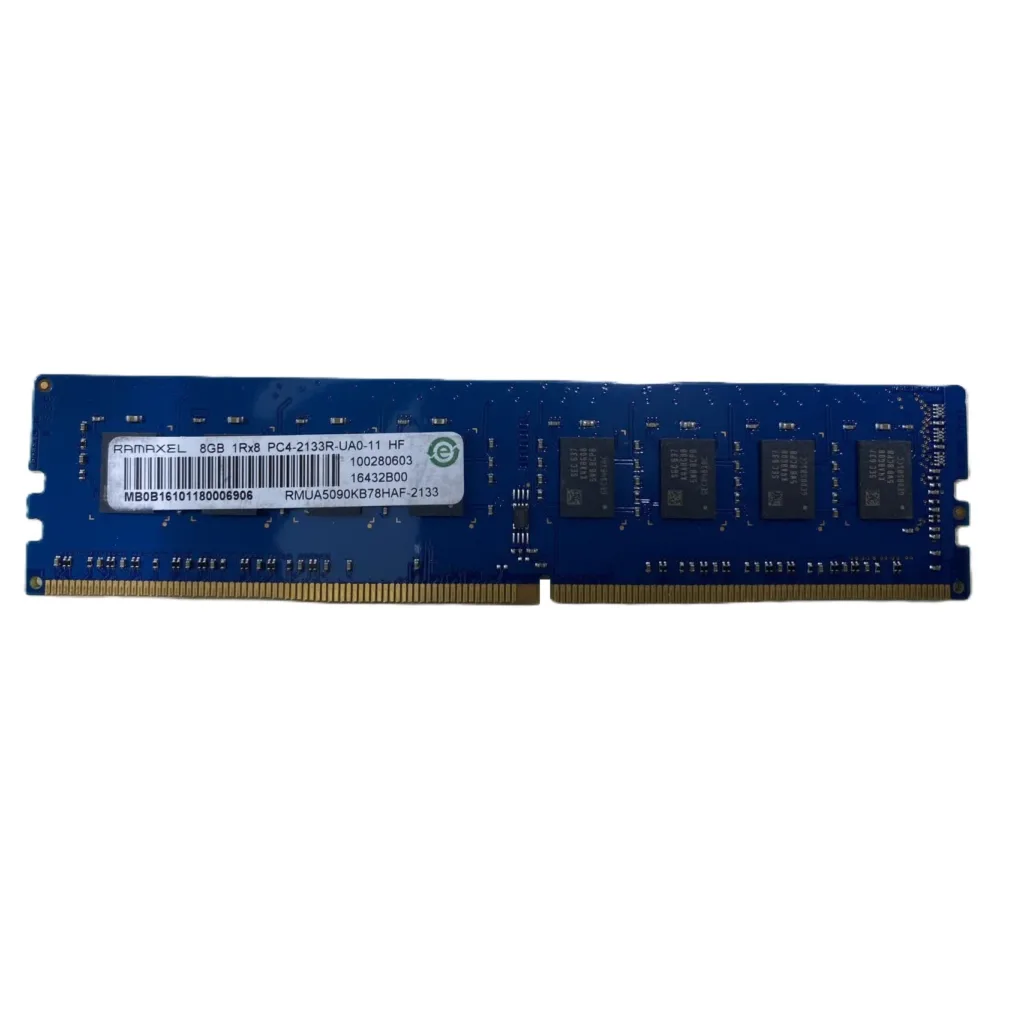 رم دسکتاپ DDR4 تک کاناله 2133 مگاهرتز راماکسلUA0-11 مدل PC4-2133R ظرفیت 8 گیگابایت