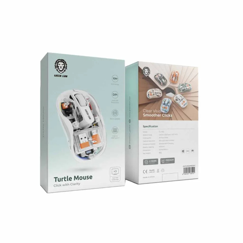 ماوس بی سیم مدل turtle mouse
