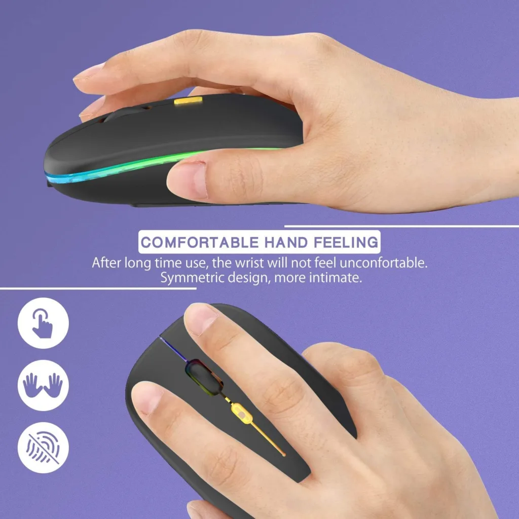 ماوس بی سیم گیمینگ مدل SILENT-W10