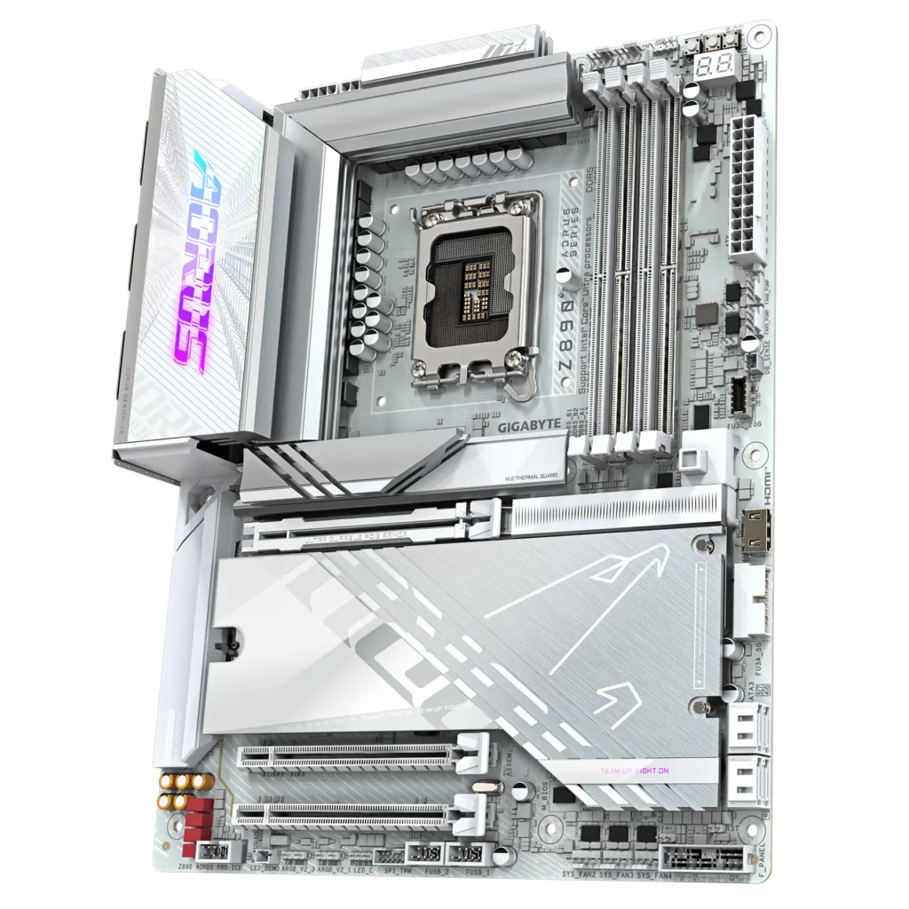 مادربرد گیگابایت مدل Z890 AORUS PRO ICE