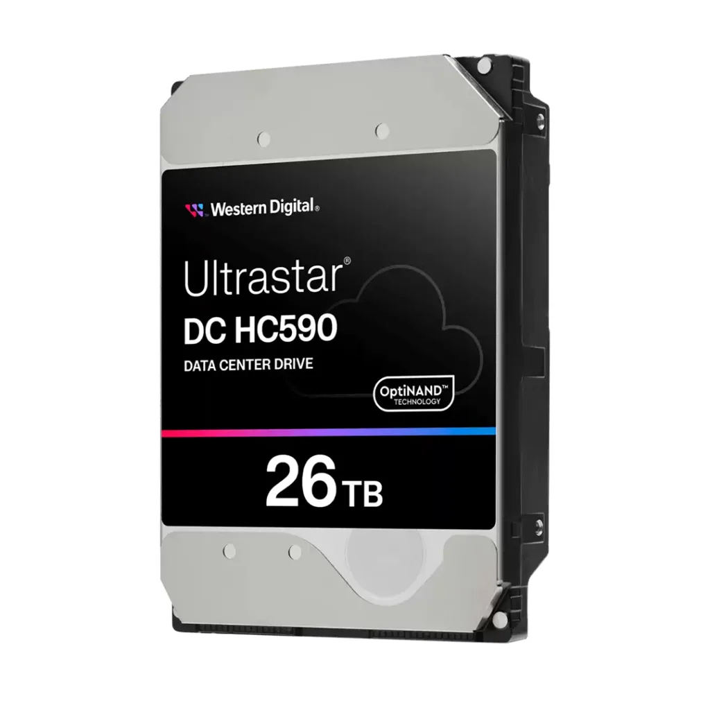 هارد دیسک اینترنال وسترن دیجیتال با رابط SATA مدل Ultrastar DC HC590 ظرفیت 26 ترابایت