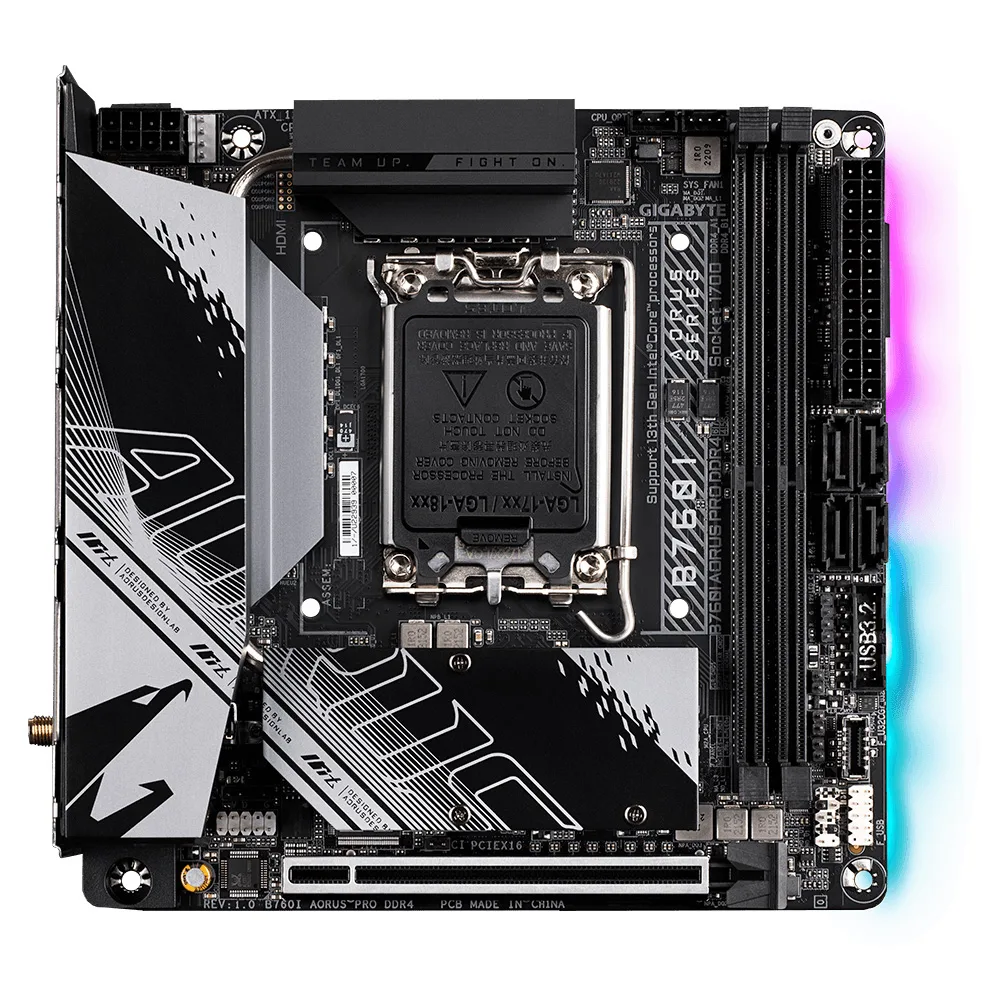 مادربرد گیگابایت مدل B760I AORUS PRO DDR4 Rev. 1.x