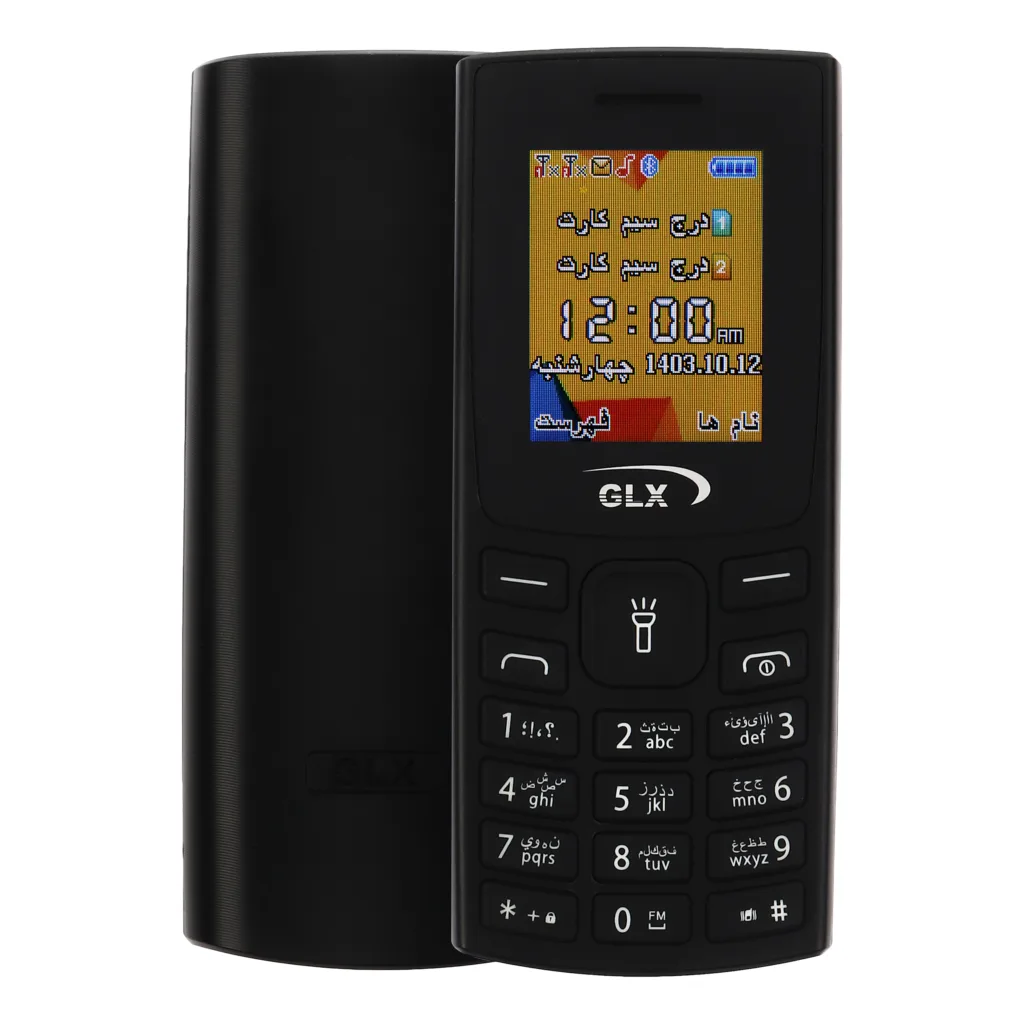 گوشی موبایل جی ال ایکس مدل C66 دو سیم کارت ظرفیت 16 مگابایت