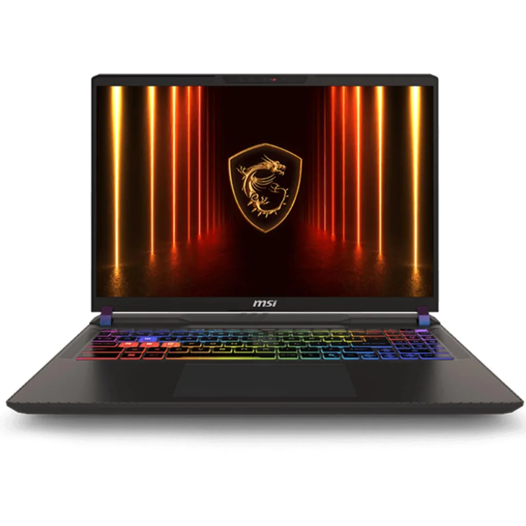 لپ تاپ 16 اینچی ام اس آی مدل Vector 16 HX AI A2XWHG-Core Ultra 9 275HX-32GB DDR5 5600MHz-1TB SSD-RTX5070Ti 12GB-QHD 240Hz