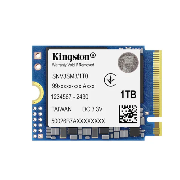 اس اس دی اینترنال PCIe Gen4 x4 کینگستون مدل SNV3 ظرفیت 1 ترابایت