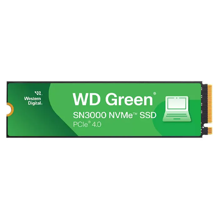 اس اس دی اینترنال PCIe Gen4 x4 وسترن دیجیتال مدل  GREEN SN3000 WDS100T4GOE ظرفیت 1 ترابایت