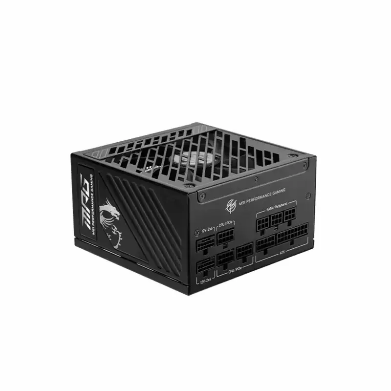 منبع تغذیه کامپیوتر 1250 وات ام اس آی مدل MPG A1250GS GOLD PCIE5