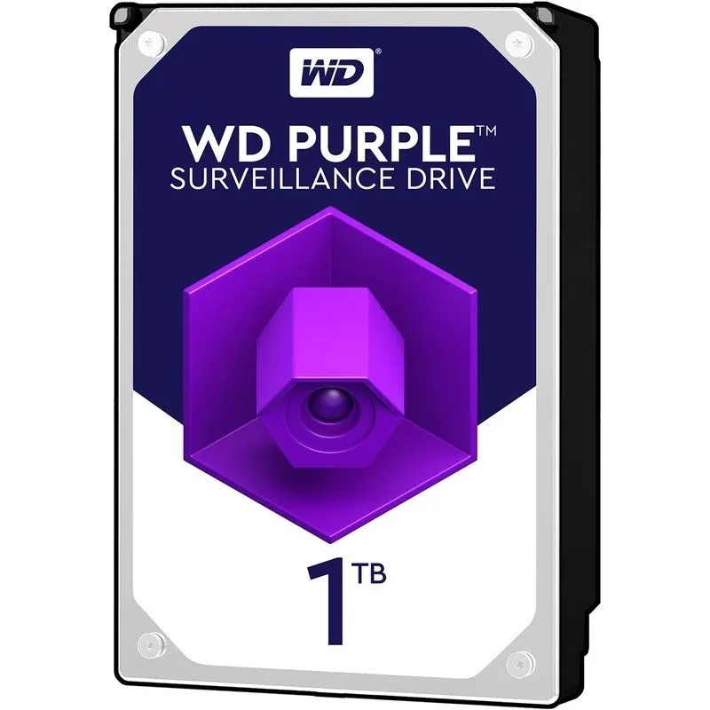 هارد دیسک اینترنال وسترن دیجیتال با رابط SATA 3.0 مدل  Purple WD10PURZ ظرفیت 1 ترابایت