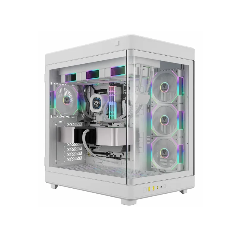 کیس کامپیوتر گیم دیاس مدل NESO P1 PRO WH