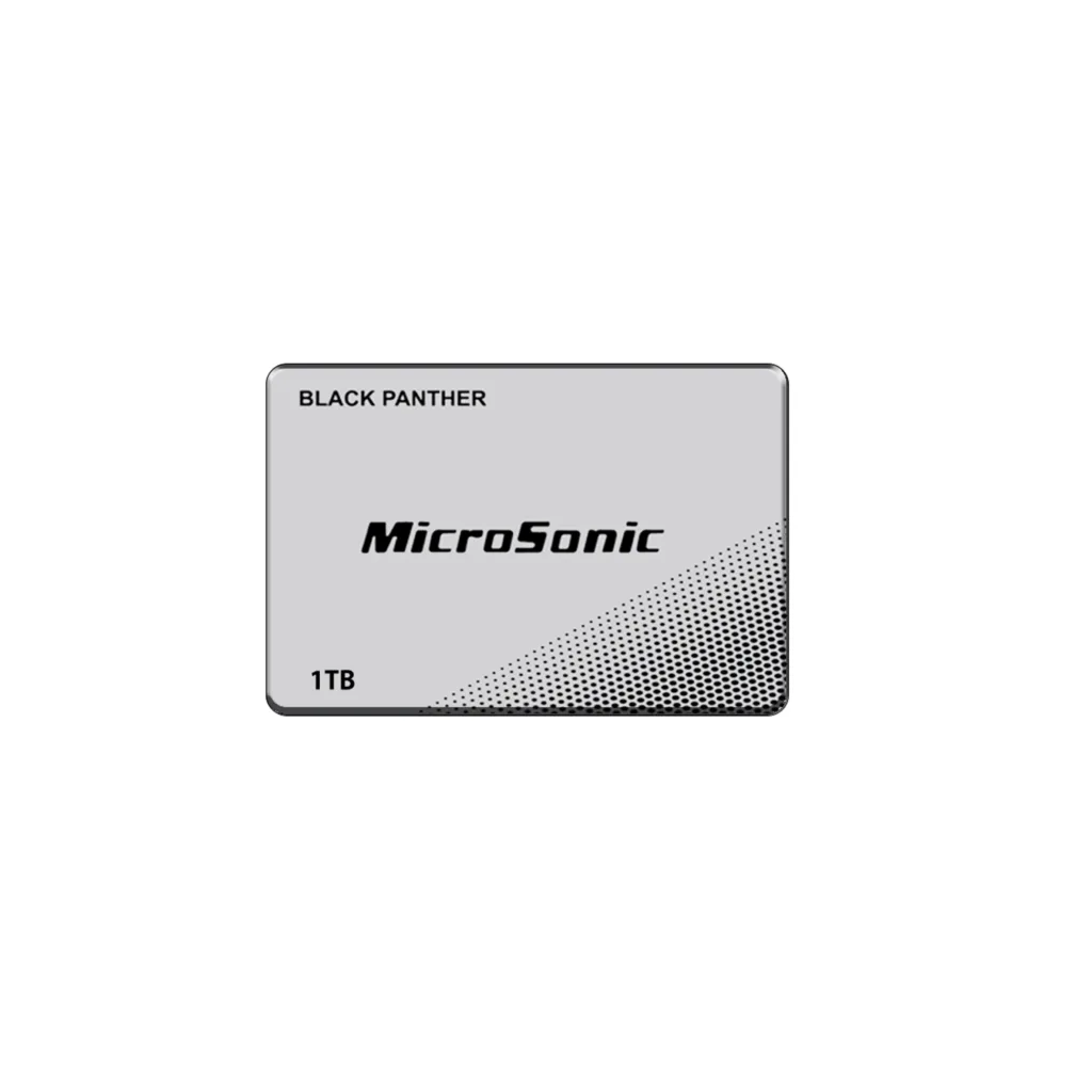 اس اس دی اینترنال SATA 3.0 میکروسونیک مدل Black PANTHER ظرفیت یک ترابایت