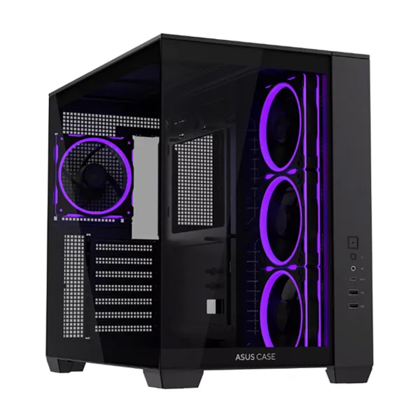 کیس کامپیوتر گیمینگ ایسوس مدل A32 PLUS ARGB TG BK