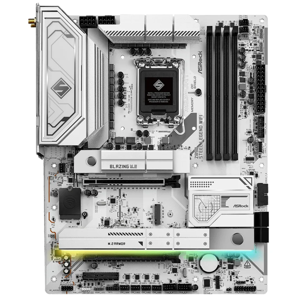 مادربرد ازراک مدل Z890 Steel Legend WiFi