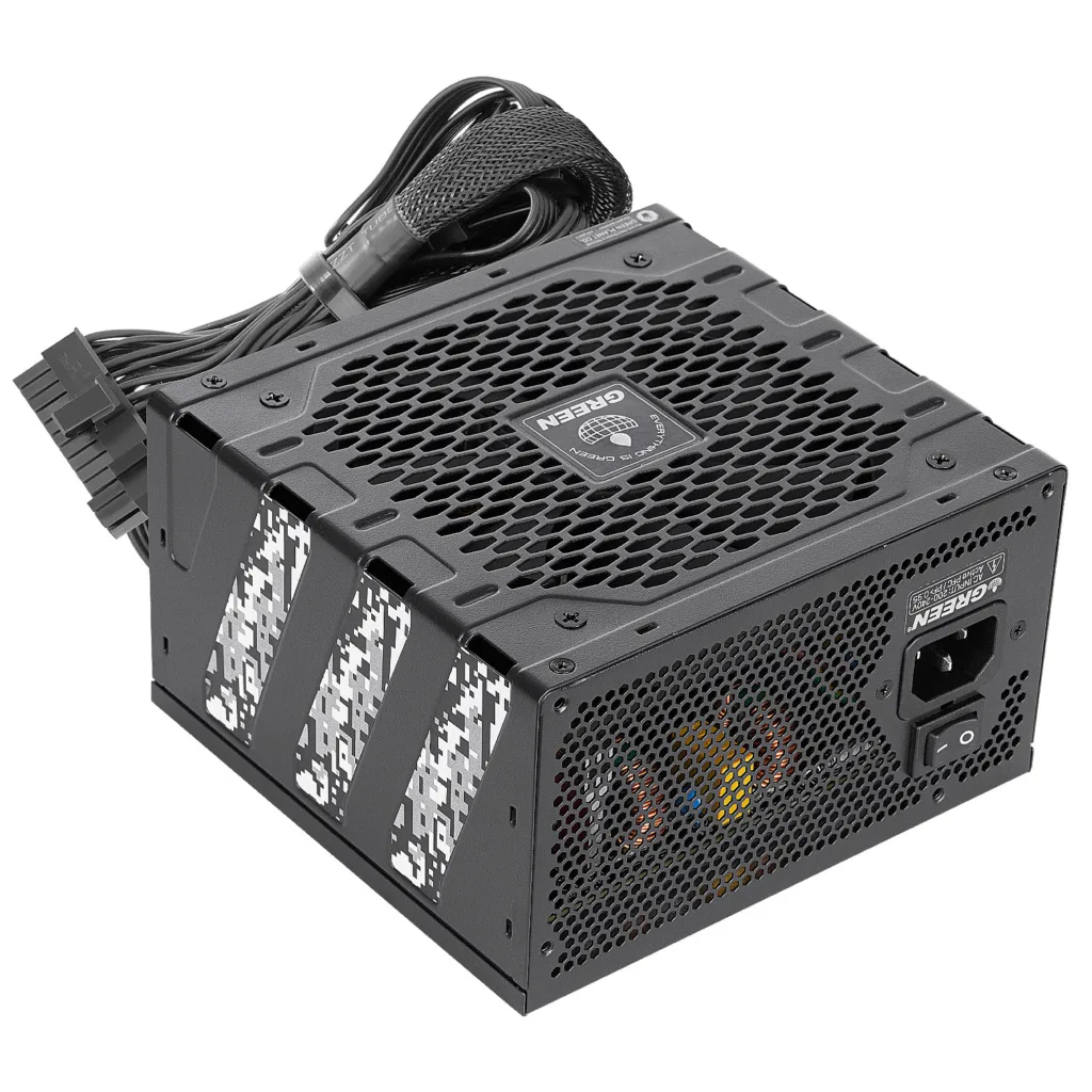 منبع تغذیه کامپیوتر 700W وات گرین مدل GP700A-GED V3.1 (ATX 3.1)