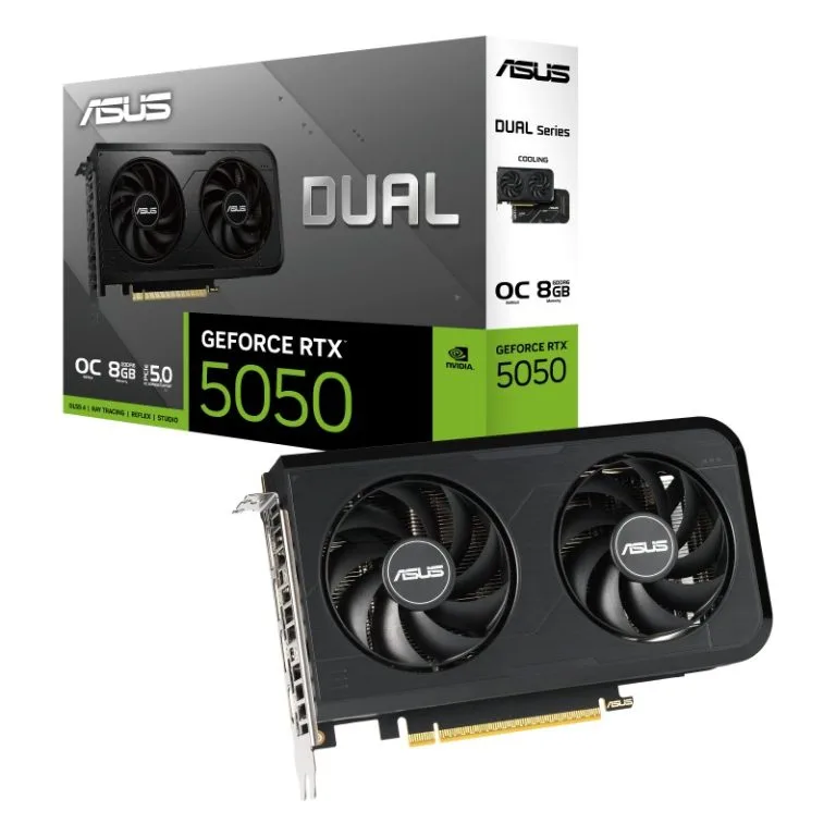 کارت گرافیک ایسوس مدل Dual RTX 5050 OC حافظه 8 گیگابایت