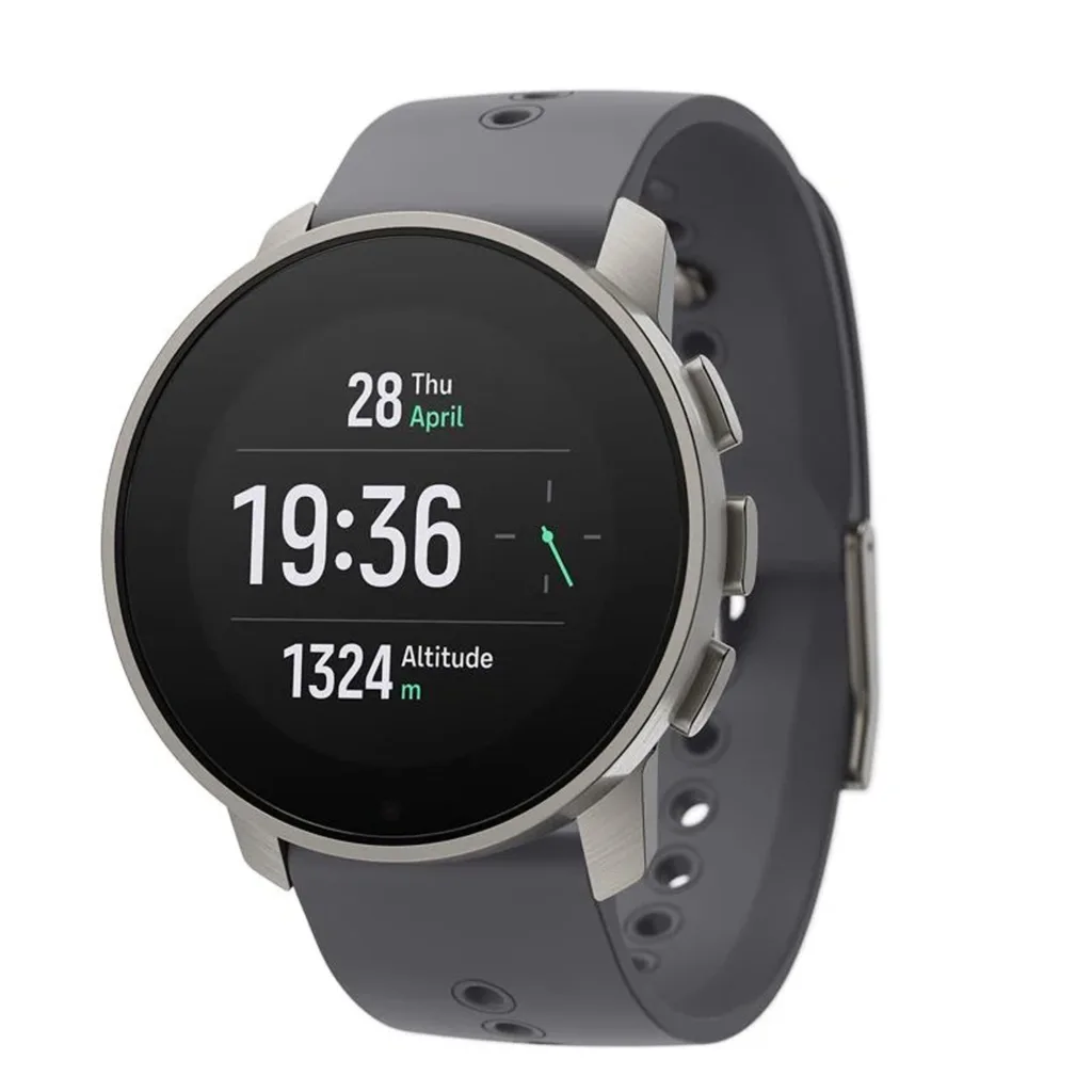 ساعت هوشمند 43 میلی متری سونتو مدل SUUNTO 9 PEAK PRO TITANIUM کد ss050813000 با بند سیلیکونی