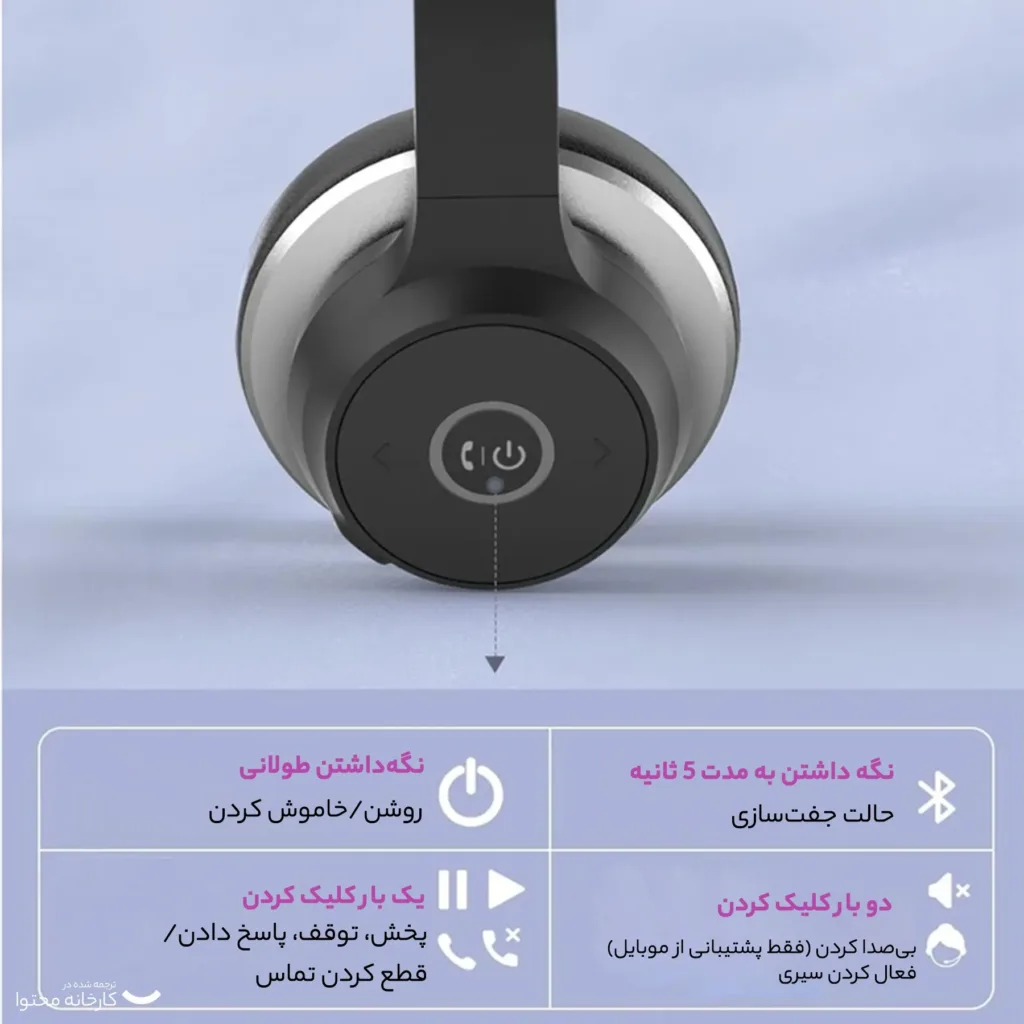 هدفون بی سیم مدل CVE965