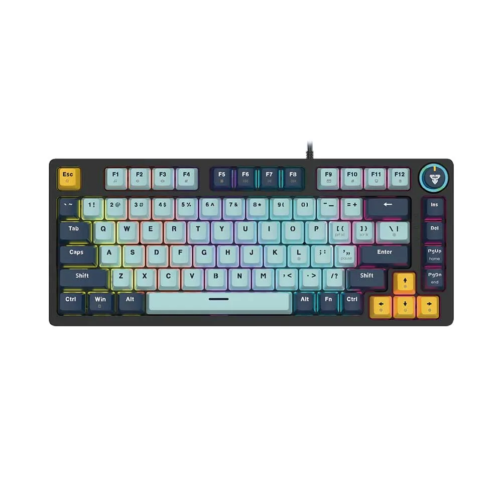 کیبورد مخصوص بازی فنتک مدل ATOM81 MK875v2REDSWITCH