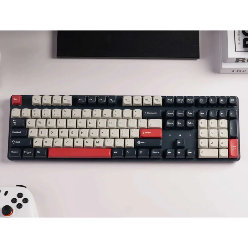 کیبورد گیمینگ کیکورن مدل J5 Hot Swappable Brown Switch