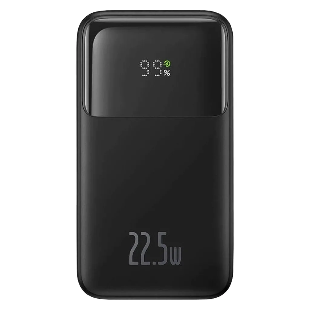 پاوربانک بیسوس مدل Comet Series PPMD020001 ظرفیت 10000 میلی‌آمپر ساعت