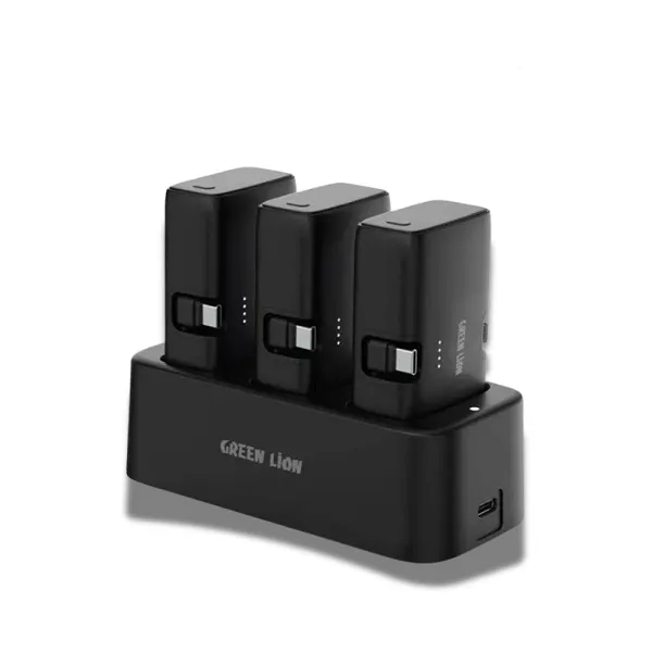 پاوربانک 15 وات گرین لاین مدل GN3IN1PB5KBK ظرفیت 15000 میلی‌آمپرساعت