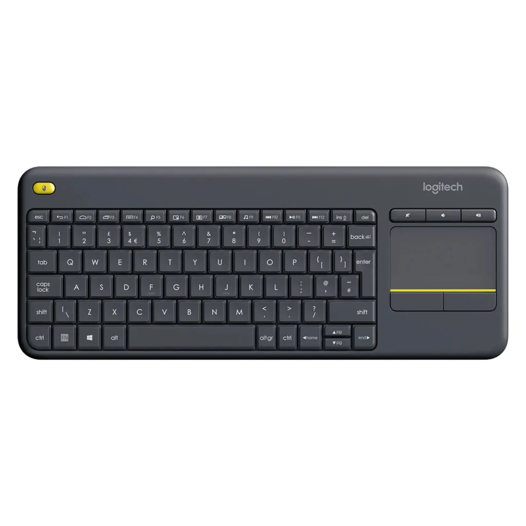 کیبورد بی سیم لاجیتک مدل K400 Plus، سوییچ ممبران، Tenkeyless
