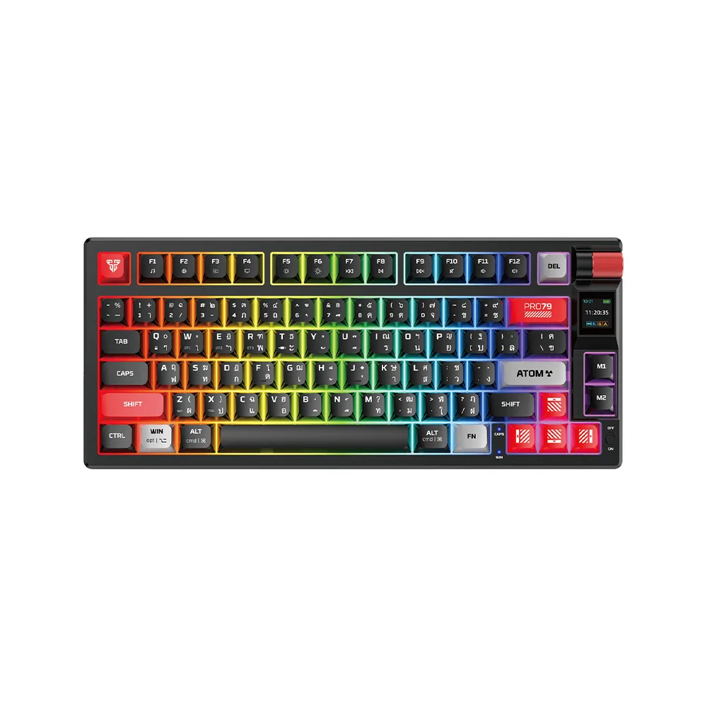 کیبورد مخصوص بازی فنتک مدل ATOM PRO79 MK917REDSWITCH