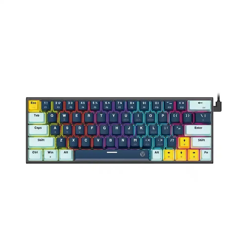 کیبورد مخصوص بازی فنتک مدل ATOM83 MK874V2REDSWITCH