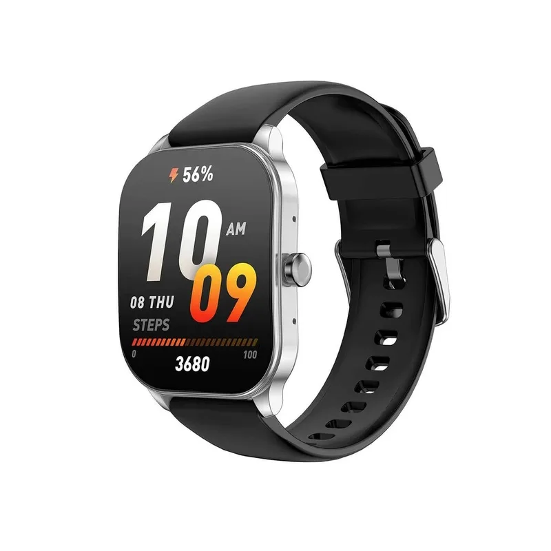 ساعت هوشمند 44 میلی متری آمازفیت مدل HLO POP 3S بند سیلیکون